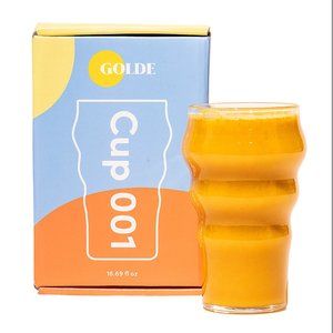 Golde Cup 001 - Wavy Glass Matcha Latte Cup